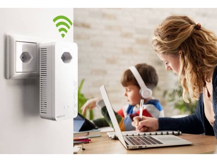 devolo Magic 2 WIFI 6 next Starter Kit 2 Adapter zum Aufbau Ihres Magic-Powerline-Netzwerks
