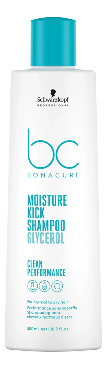 Schwarzkopf BC Moisture Kick Shampoo - 500 ml.