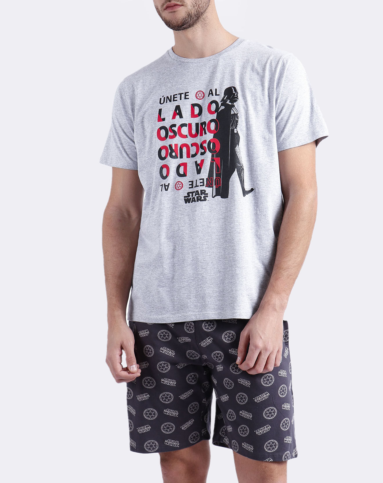 Star Wars Pyjama T-Shirt & Short Basile gris
