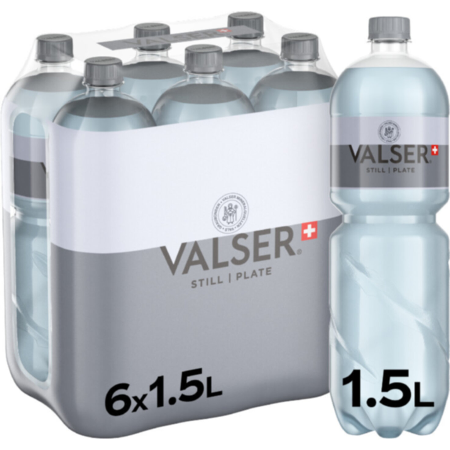 Valser Silence Mineralwasser ohne Kohlensäure 6x1,5l