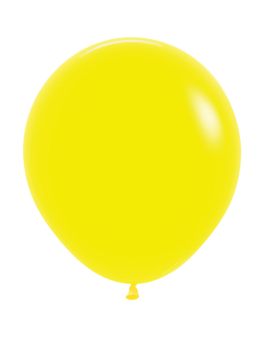 Ballonnen Yellow 45cm 25st