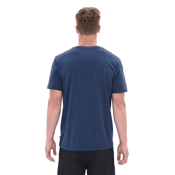 T-shirt imprimé bleu marine Site Lavaka taille M