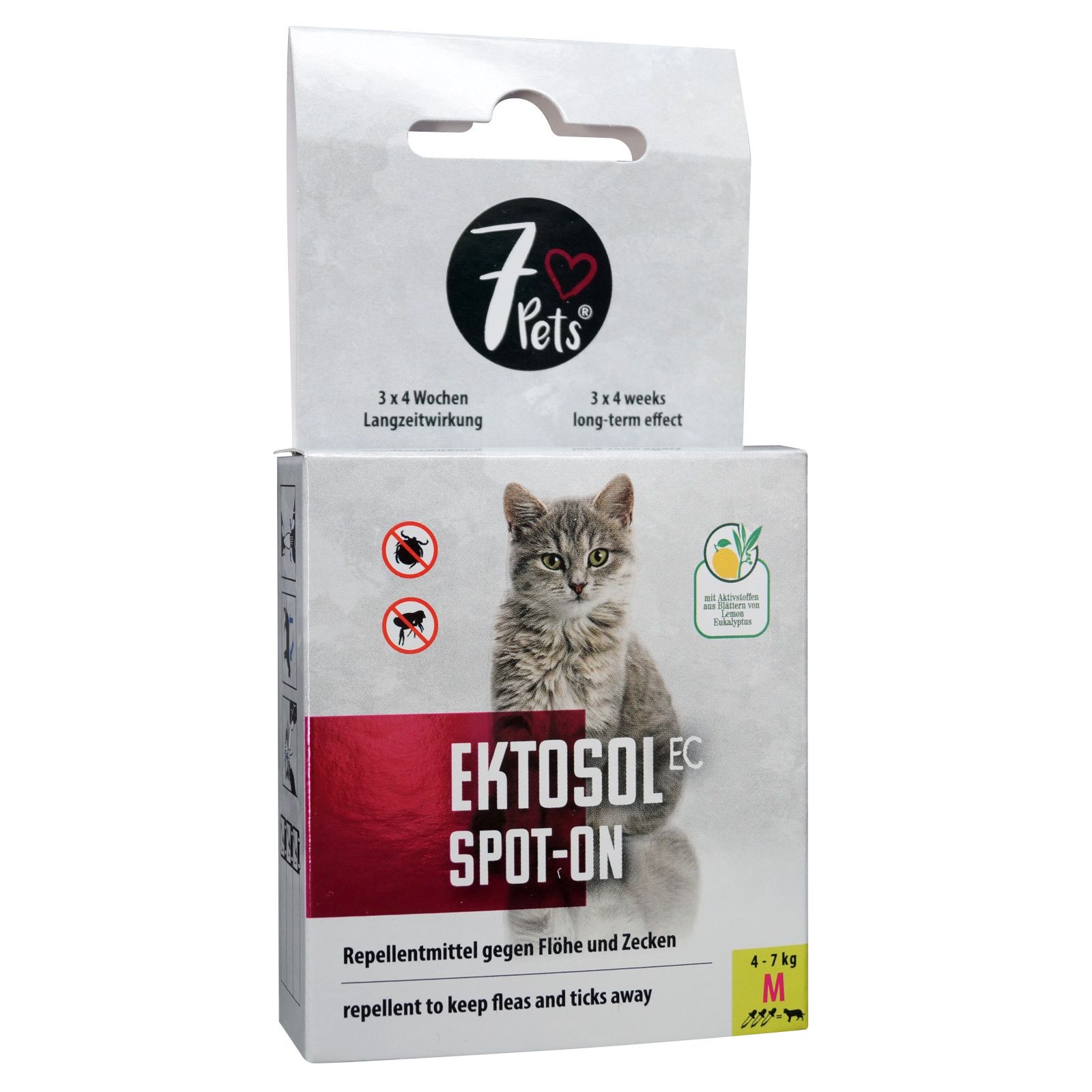 7Pets Ektosol EC Spot-On für Katzen