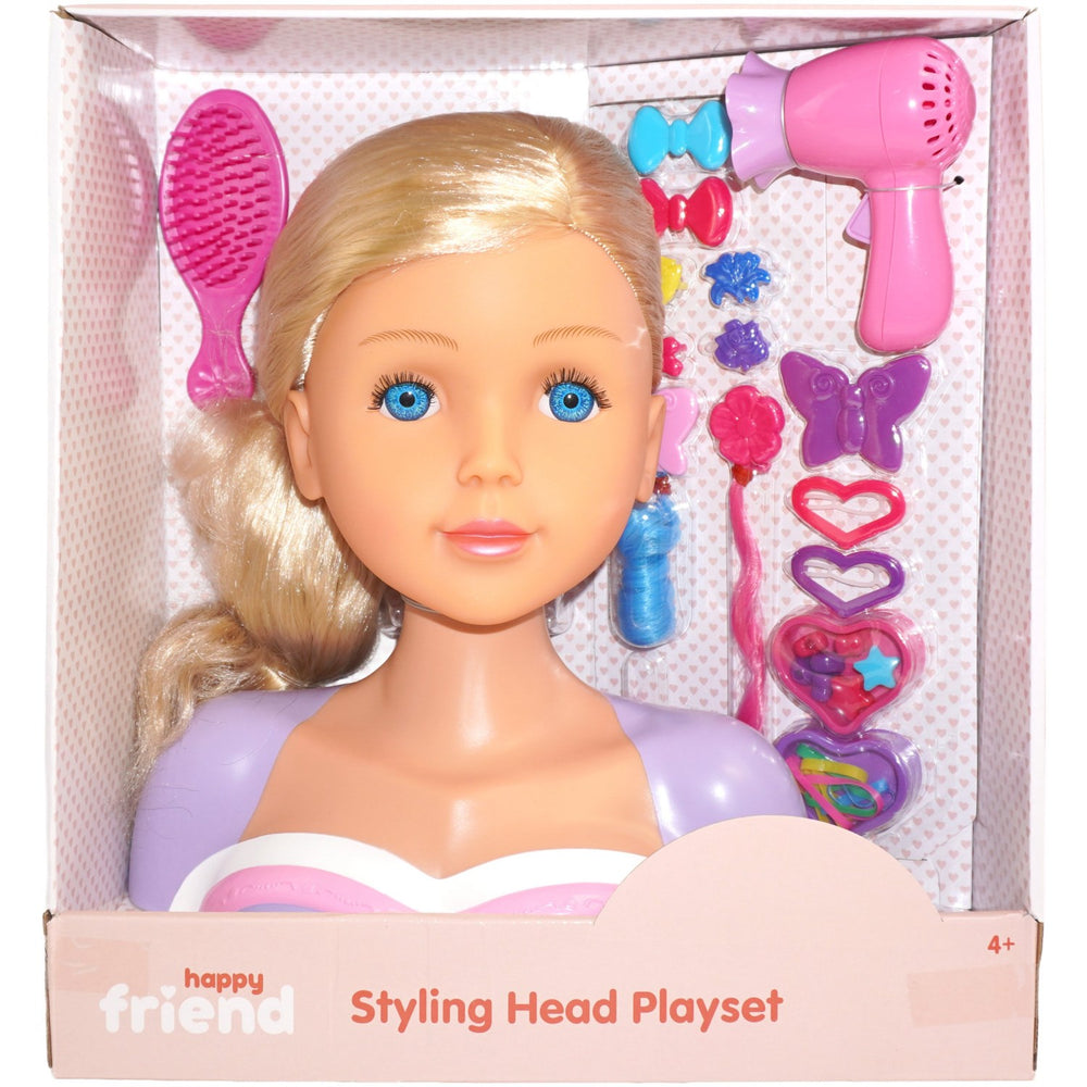 Køb Happy Friend Stylinghoved Legesæt
