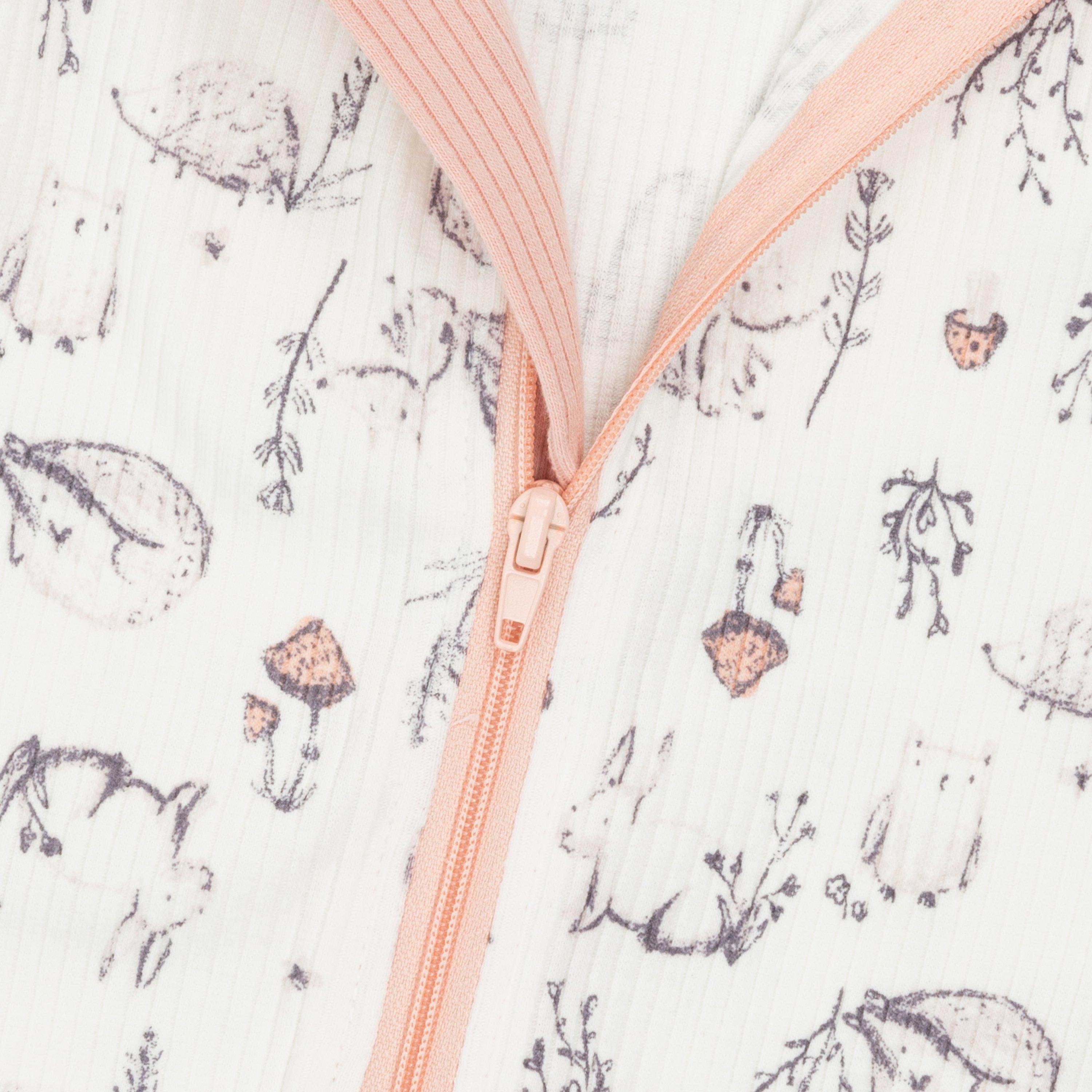 Hello World HelloW 2 Ribbed Sleepsuits Babies