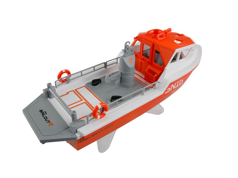 Amewi Rettungsboot Jet 320 mm RTR, Weiss/Rot 32 cm langes Rettungsboot