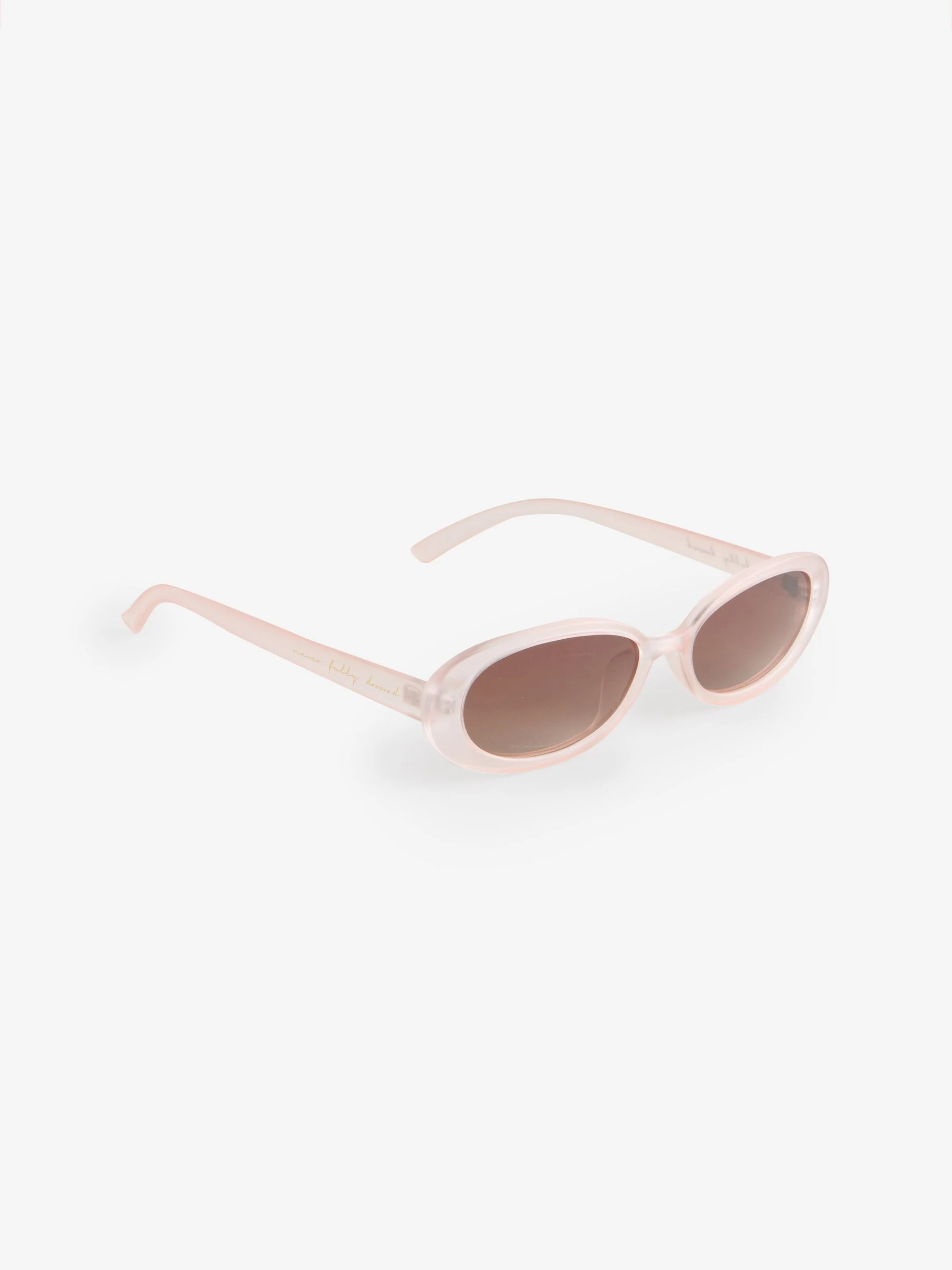 Never Fully Dressed Narrow Oval Sunglasses