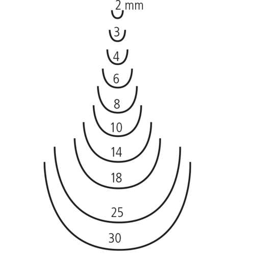 KIRSCHEN Hohl-Eisen Stich 11 U-Eisen