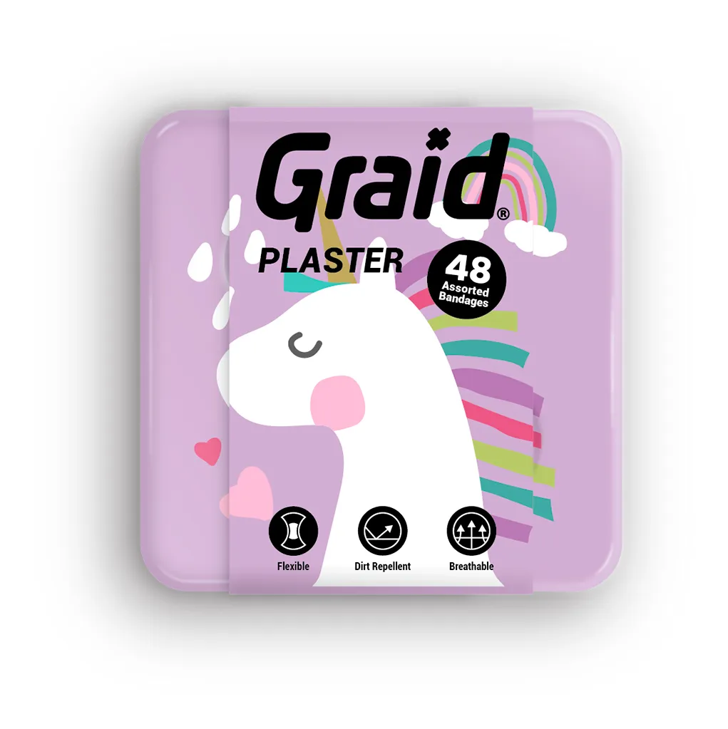 Graid Elastic Premium Plaster Unicorn - 1 stk.