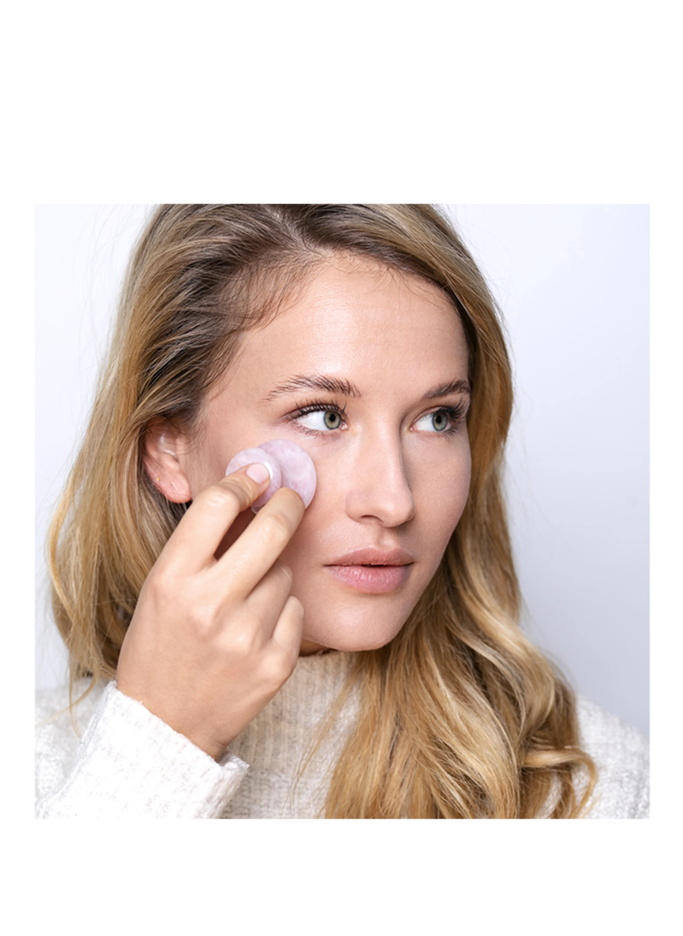 SPIRITYOUAL MUSHROOM DUO ROSE QUARTZ GUA SHA