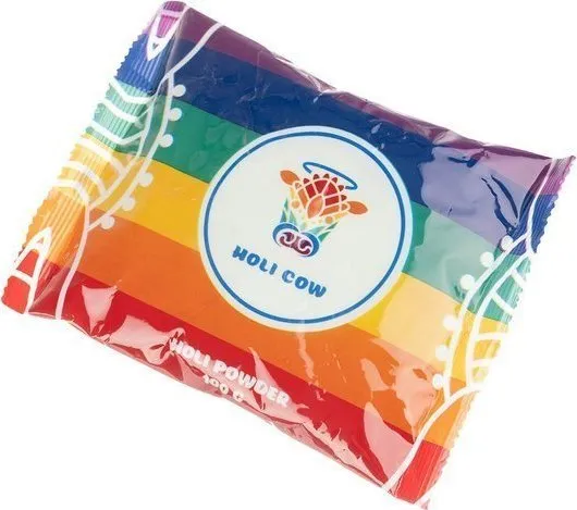 Holi Cow farvet pulver Holi- 6x100 g