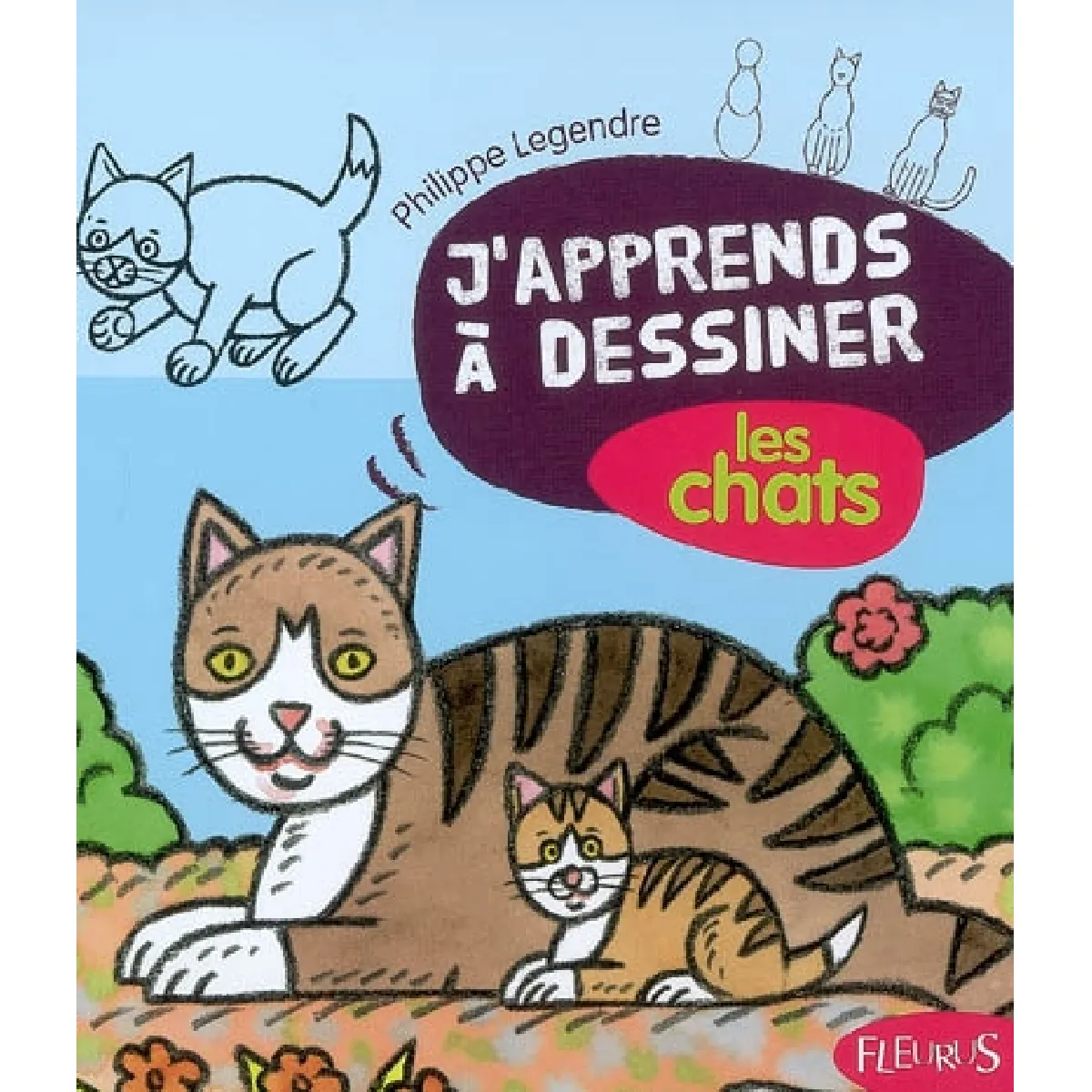 J'apprends à dessiner les chats · Occasion