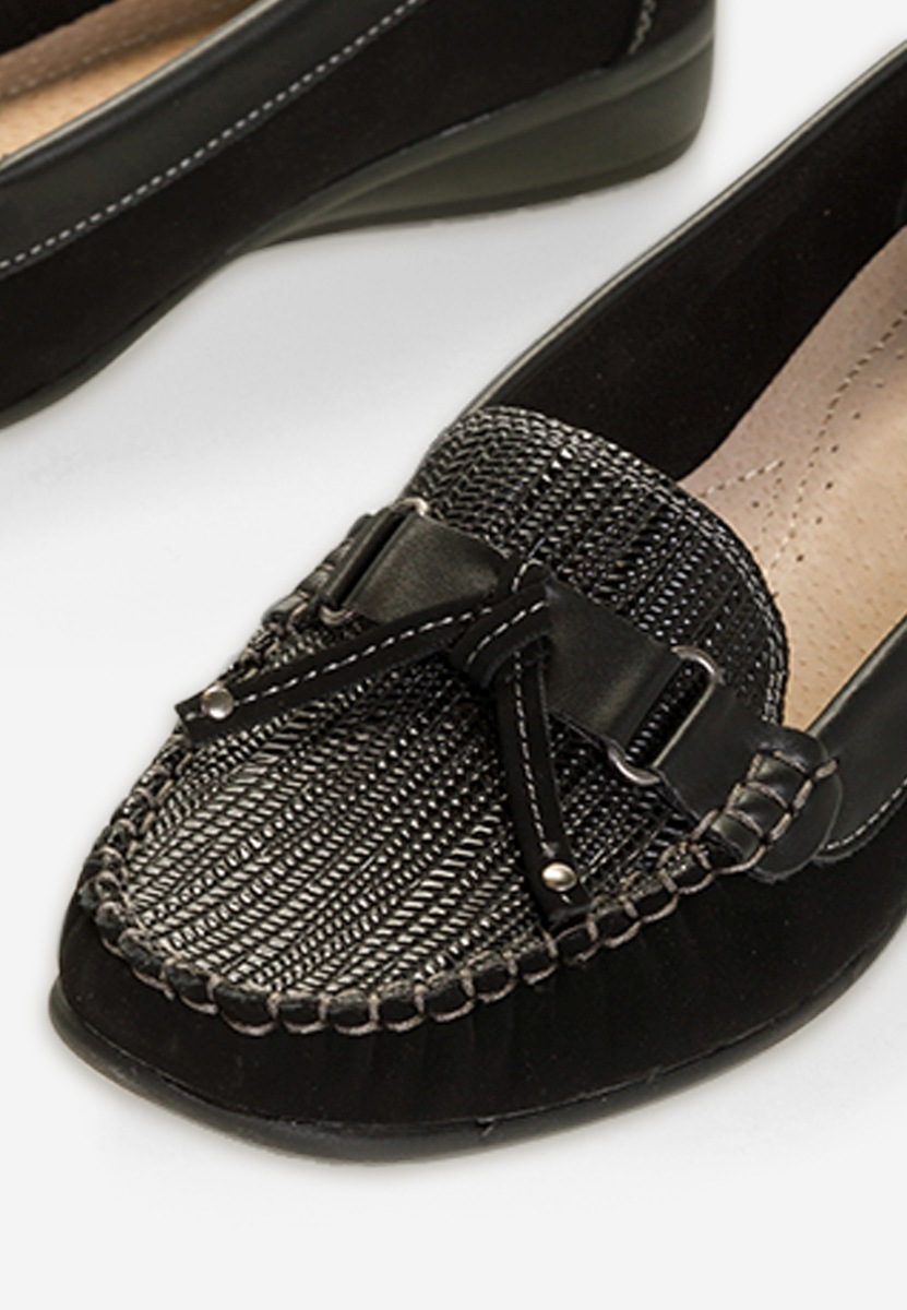 Mocassins femme gris Janetta Ne