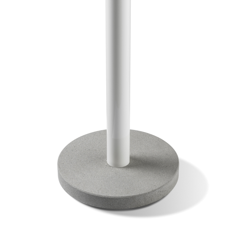 Flos Bellhop vloerlamp LED brick red/white