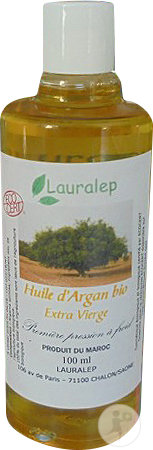 Lauralep Huile D'Argan Bio Extra Vierge Flacon 100ml