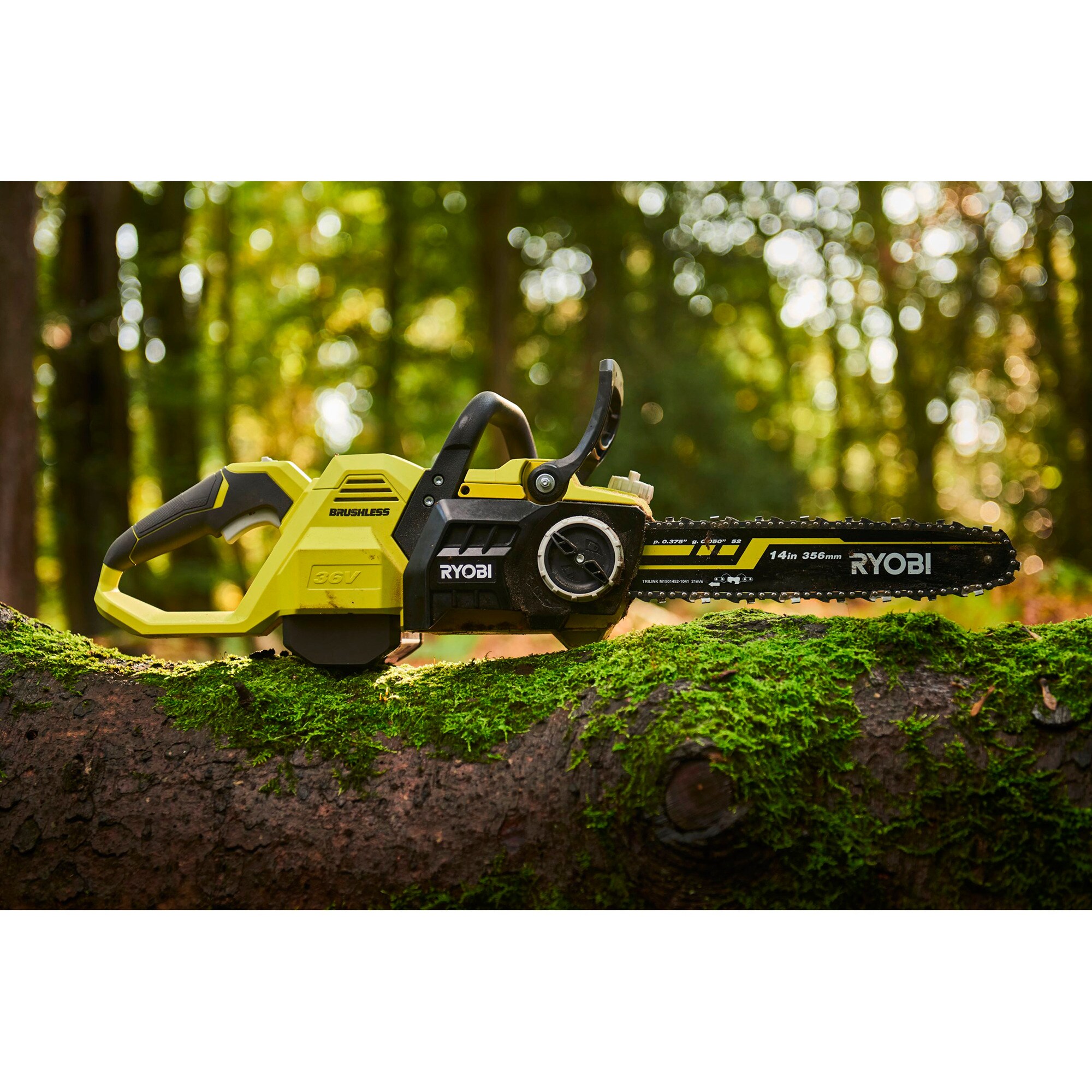 Ryobi Elektro-Kettensäge MAX POWER Akku-Kettensäge RY36CSX35A-0, 36Volt