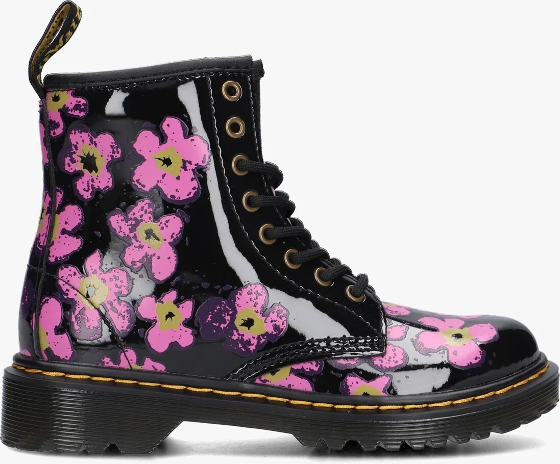 DR MARTENS zwarte dr martens veterboots 1460 j