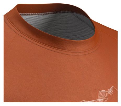 Maillot Adicta Lab Quartz Tech S/S Marron