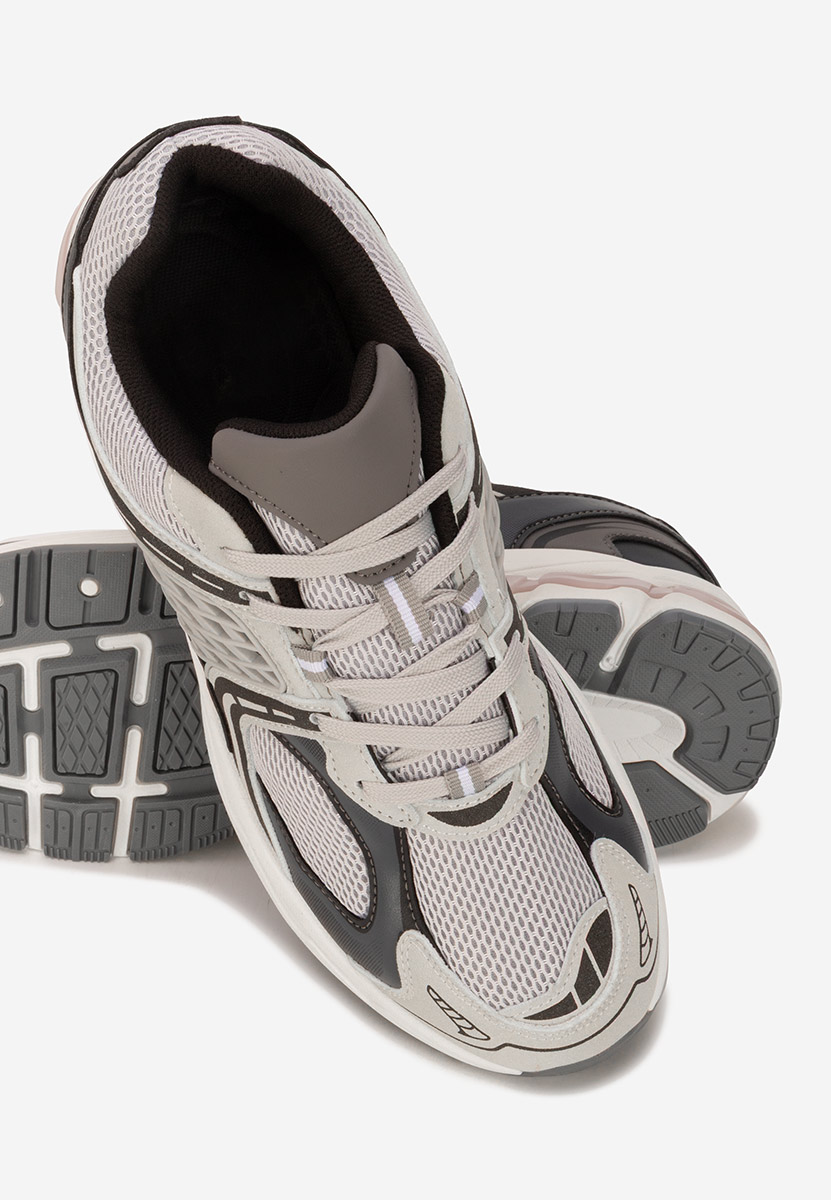 Baskets pour hommes gris Ronaldo