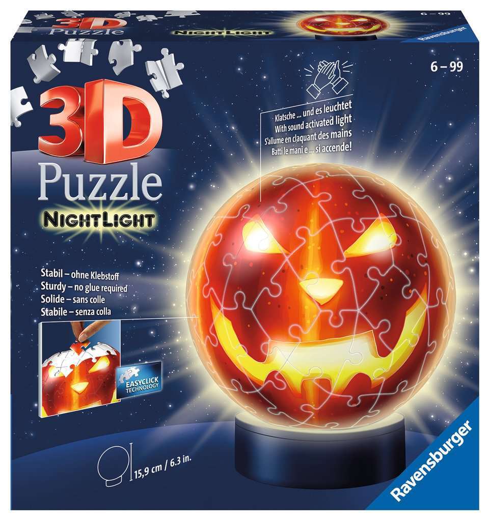 Ravensburger Spiel Nachtlicht Kürbiskopf