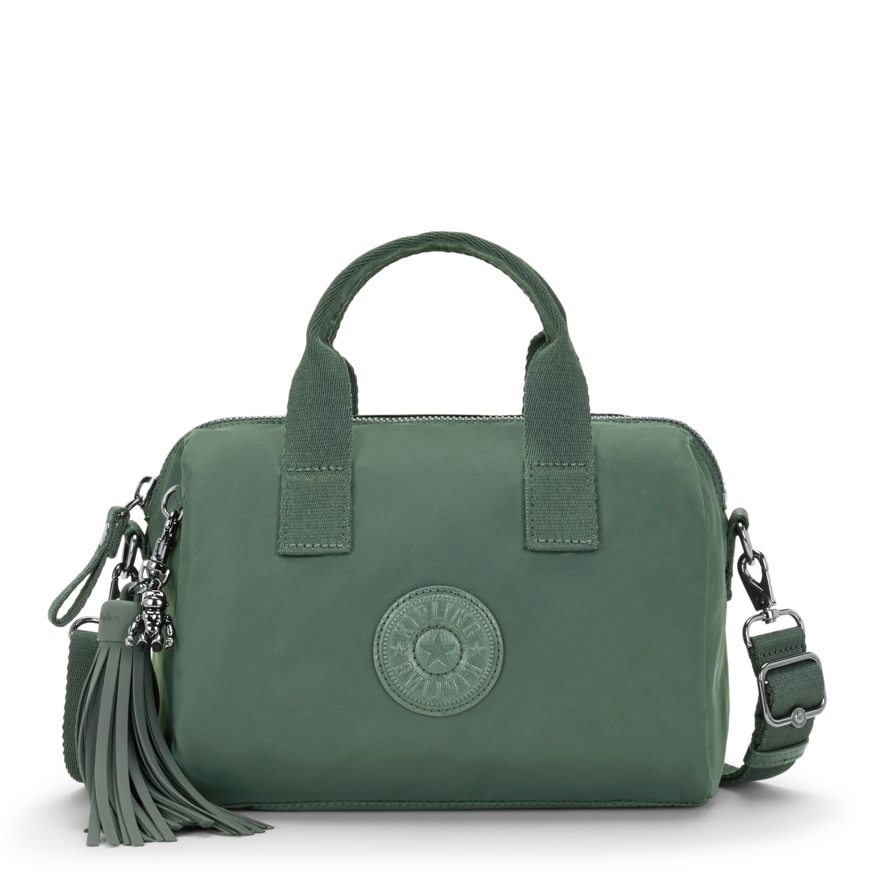BINA M Sac à main de taille moyenne avec bandoulière ajustable amovible - Misty Olive