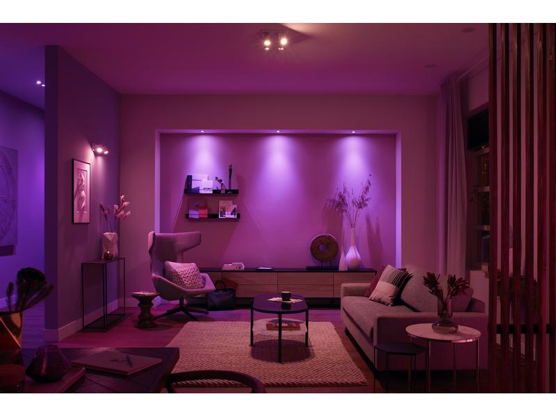 Philips Hue White & Color Ambiance Argenta 4er-Spot Weiss Licht in allen Farben
