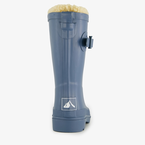 Mountain Peak gevoerde kinder regenlaarzen blauw