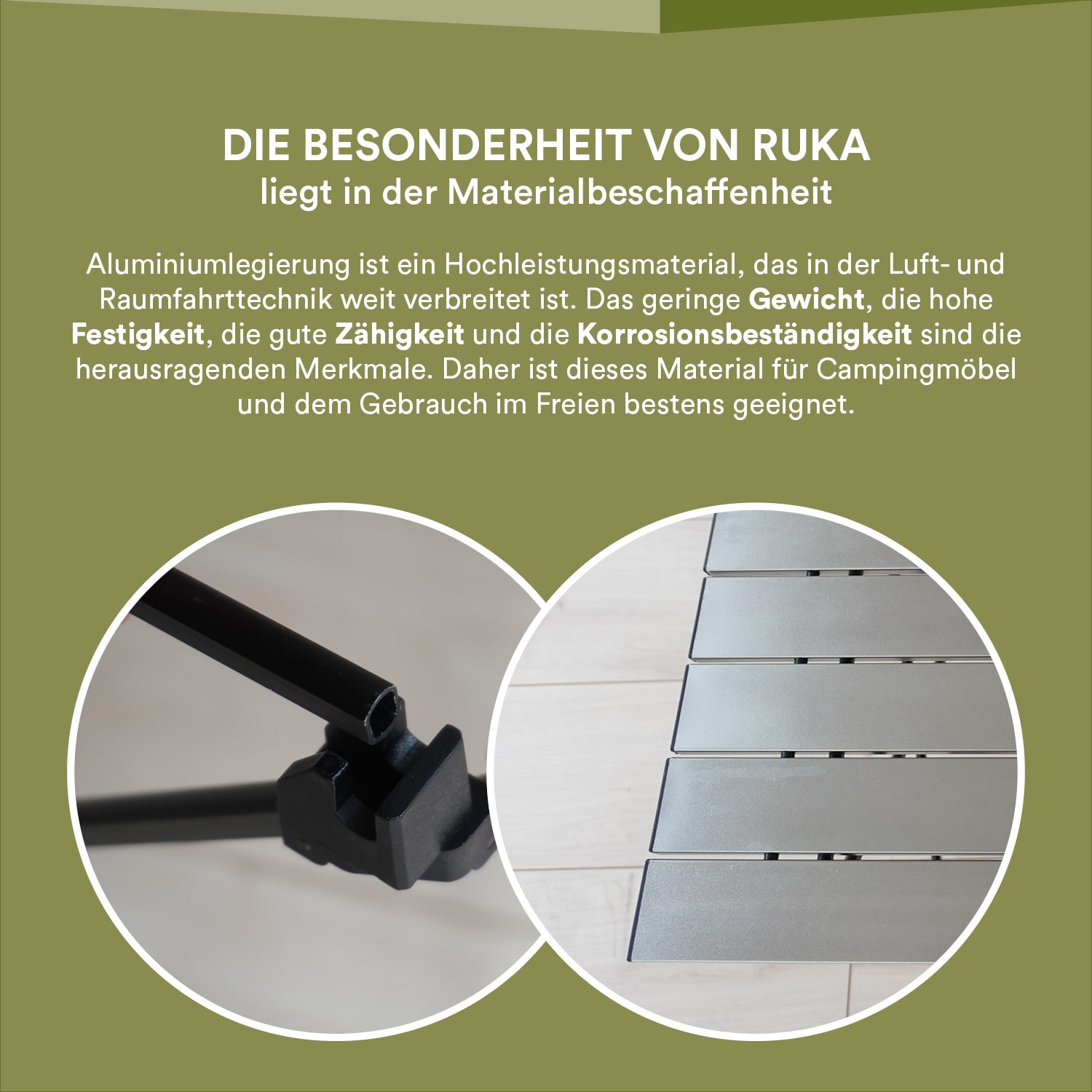 Skandika Ruka M Aluminium Campingtafel