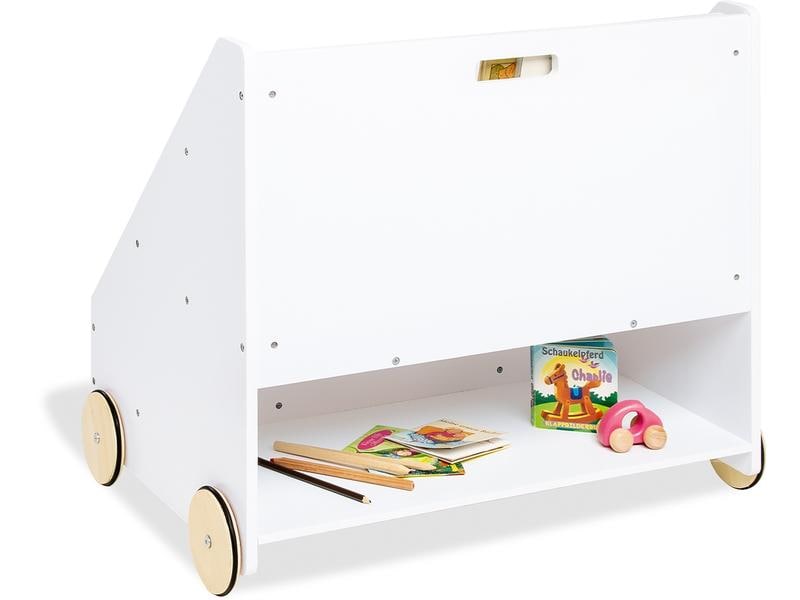 Pinolino Bücherregal Lasse Kinder-Bücherregal mit Rollen