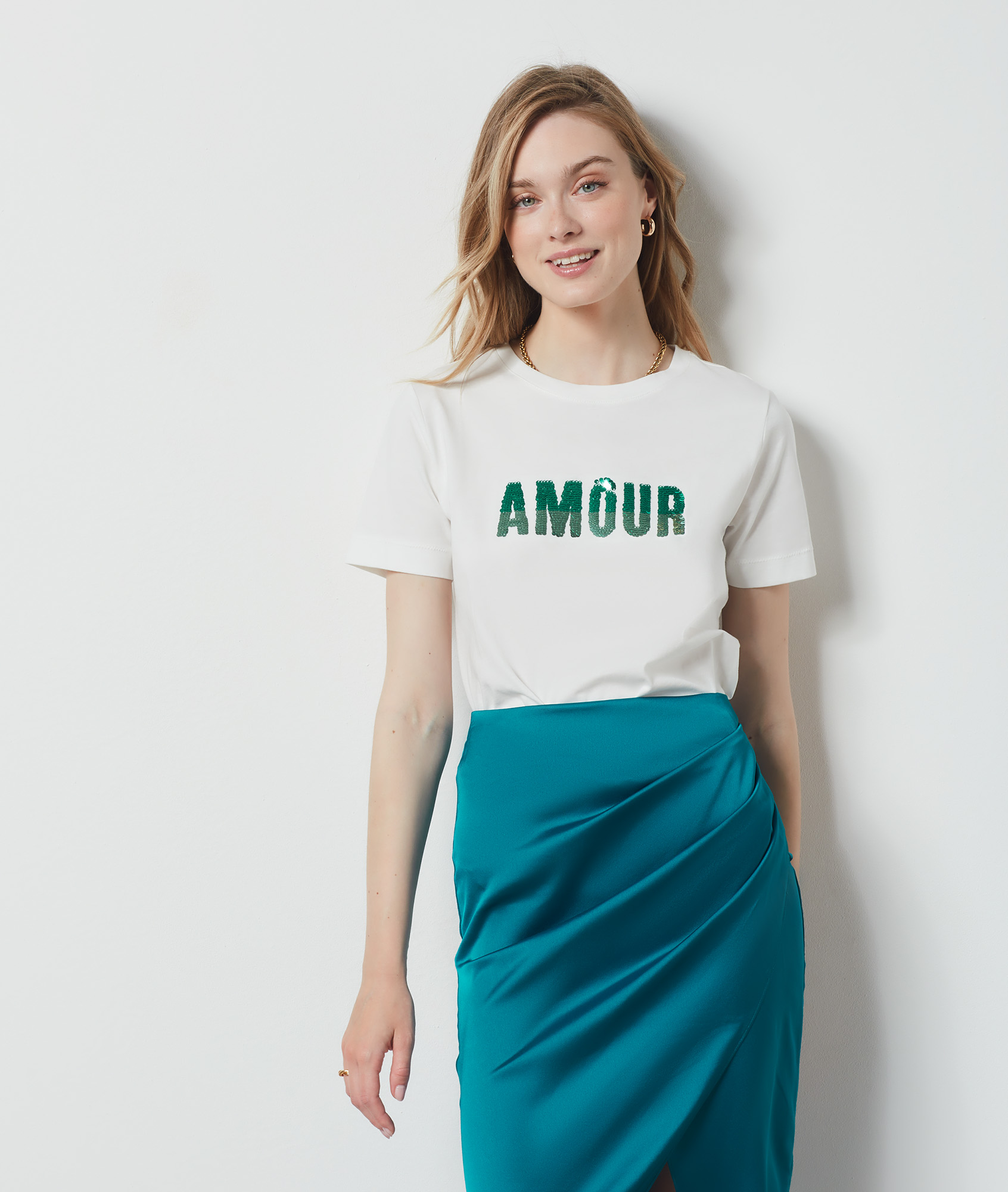T-shirt manches courtes 100% coton