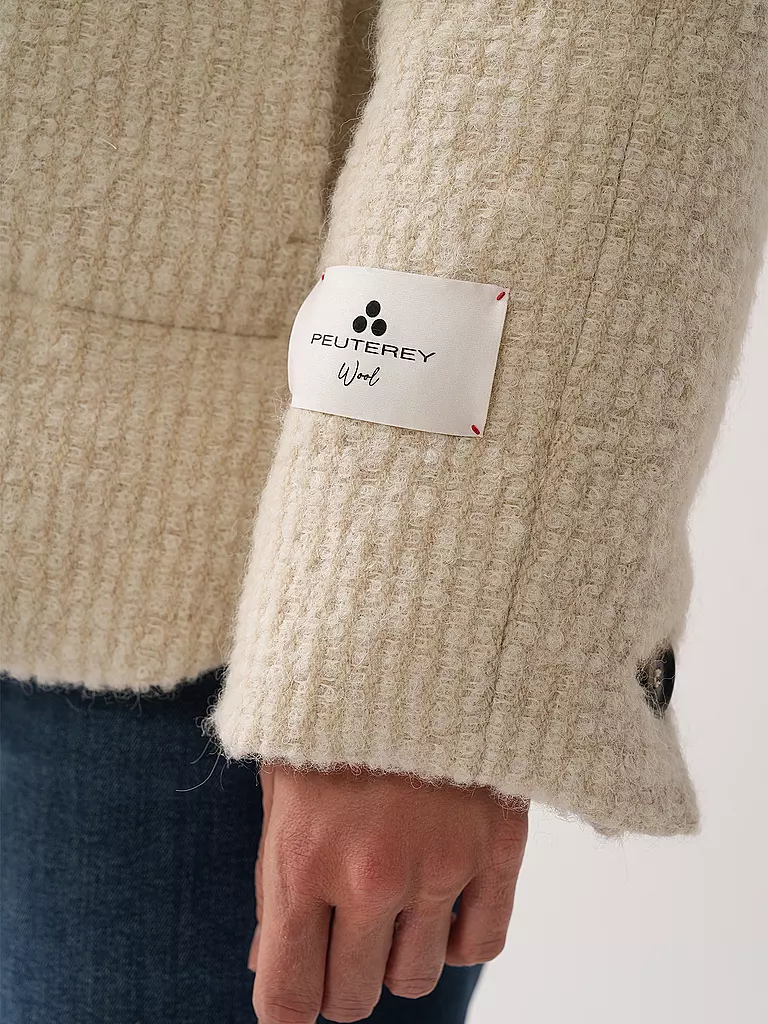 PEUTEREY Daunenjacke TAMBOC BOUCLE creme