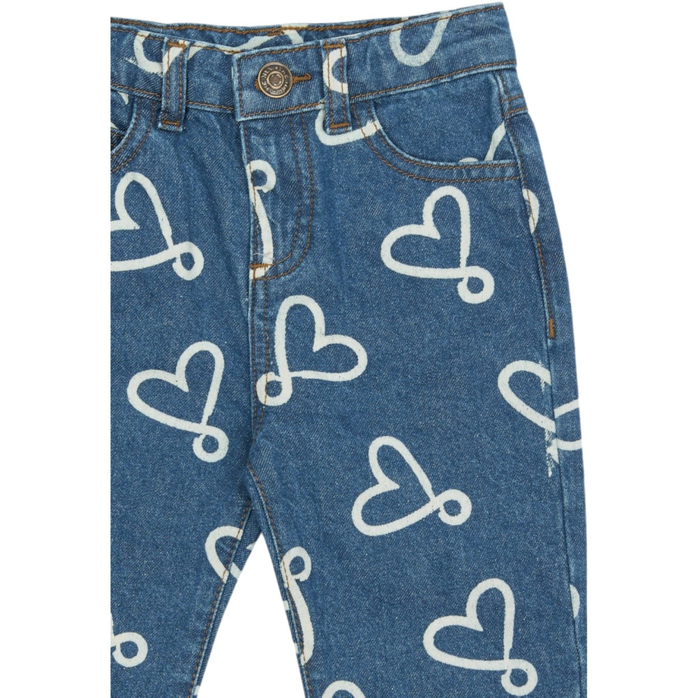 Køb THE NEW Siblings Medium Blue Denim Aop Tnstshea Regular Fit Jeans