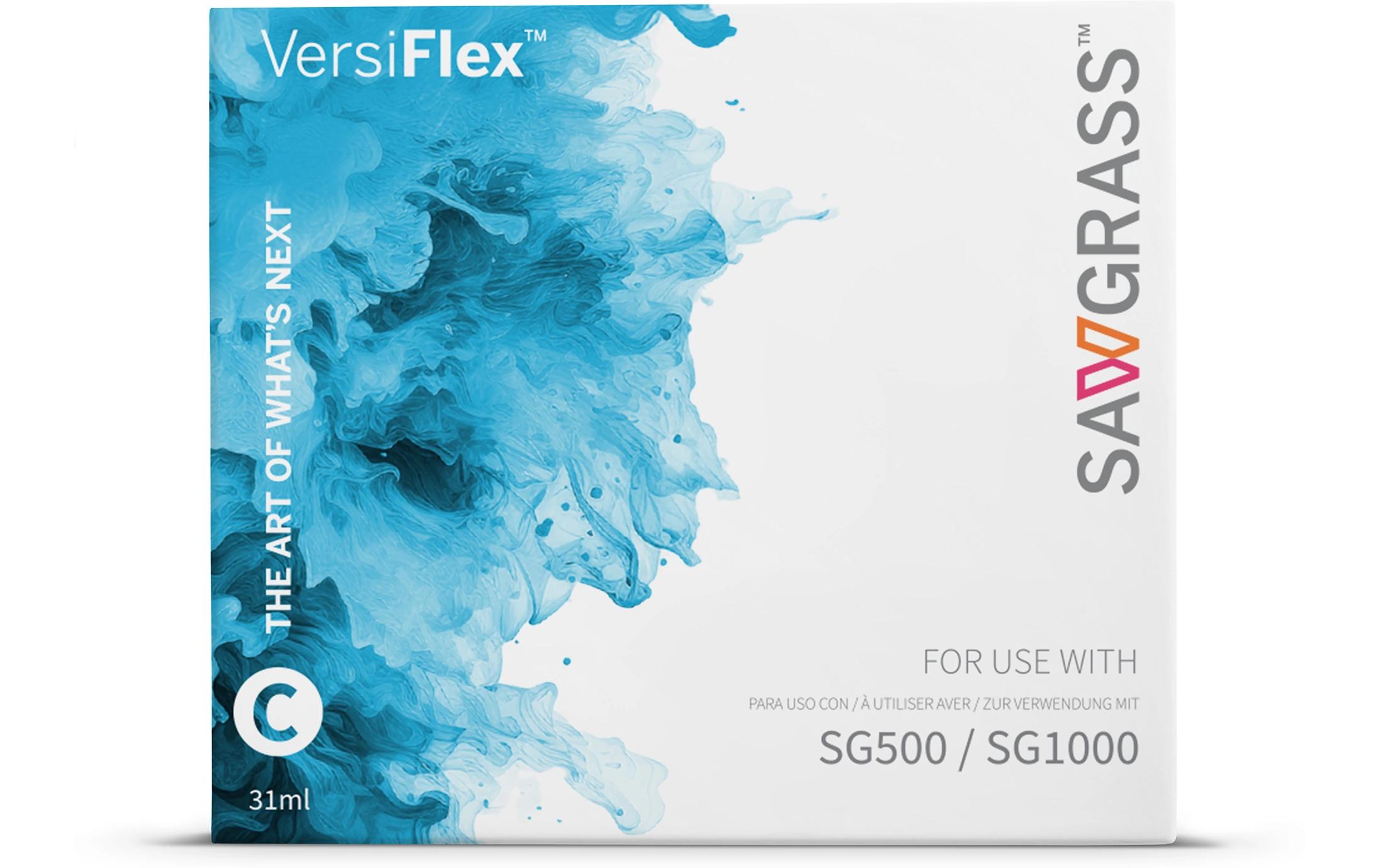 Tinte VersiFlex, 31 ml CyanTinte zu SAWGRASS VersiFlex Drucker