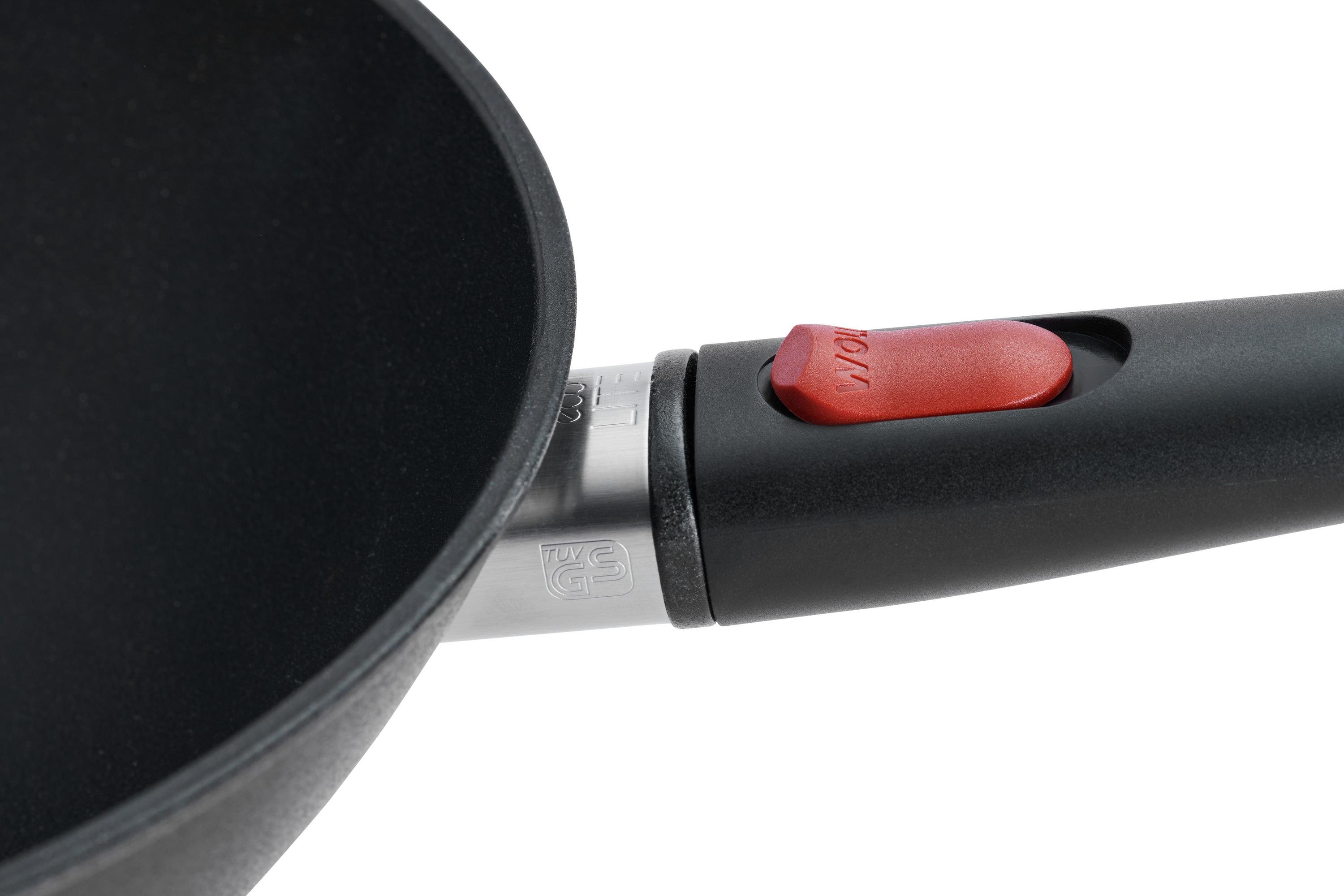 Eco Lite QXR Wok - Griffart: Abnehmbarer Phenolic-Stiel