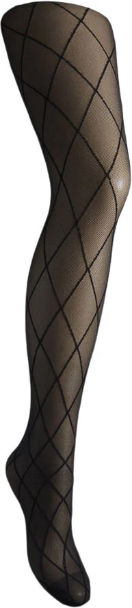 Pieces PCRABINE TIGHTS NOOS Black/check