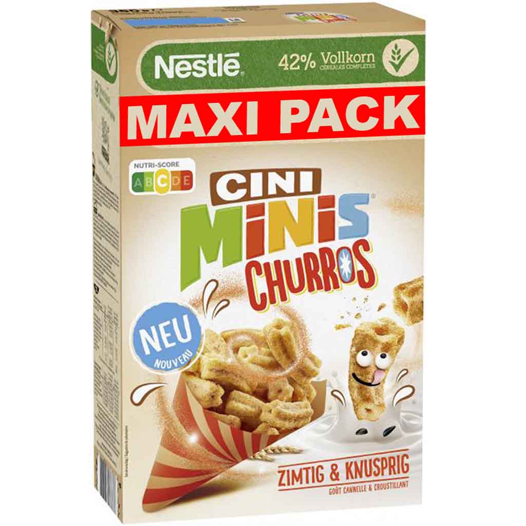 Nestle Cini Minis Churros 600g MHD:30.6.25