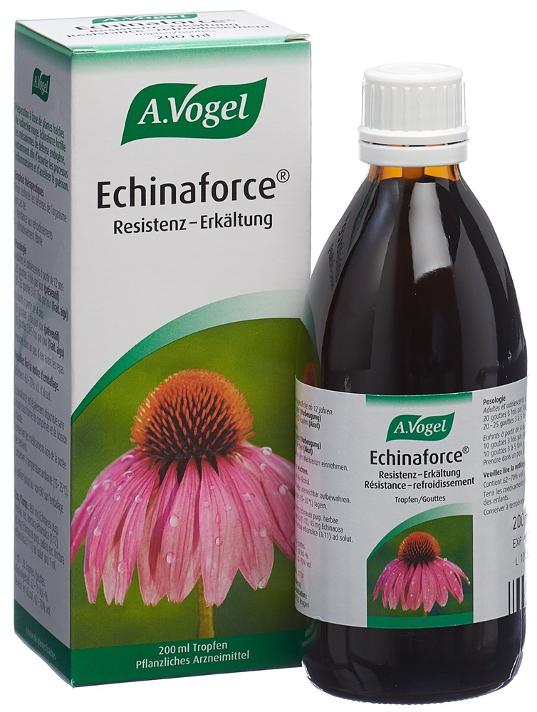 VOGEL Echinaforce Resistenz Erkältung Tropfen Fl 200 ml
