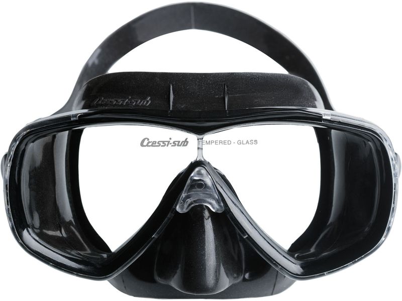 CRESSI Tauchmaske Estrella Black Schwimmmaske