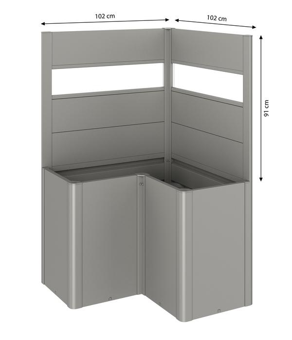 Biohort Sichtschutz Belvedere L100 mit