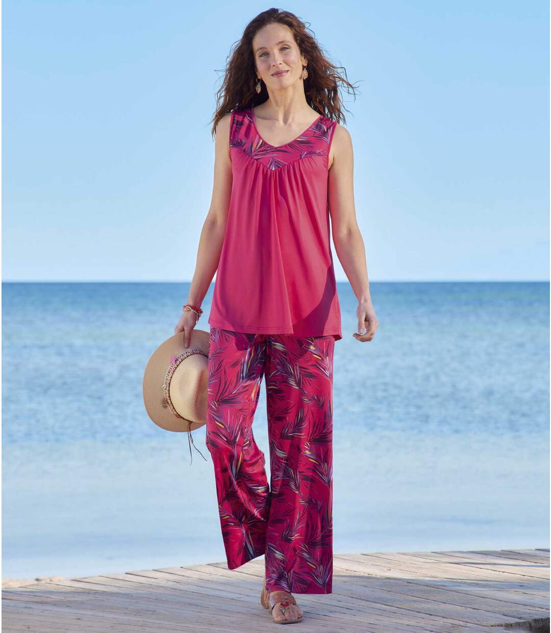 Ensemble Fluide Tendance Tropiques