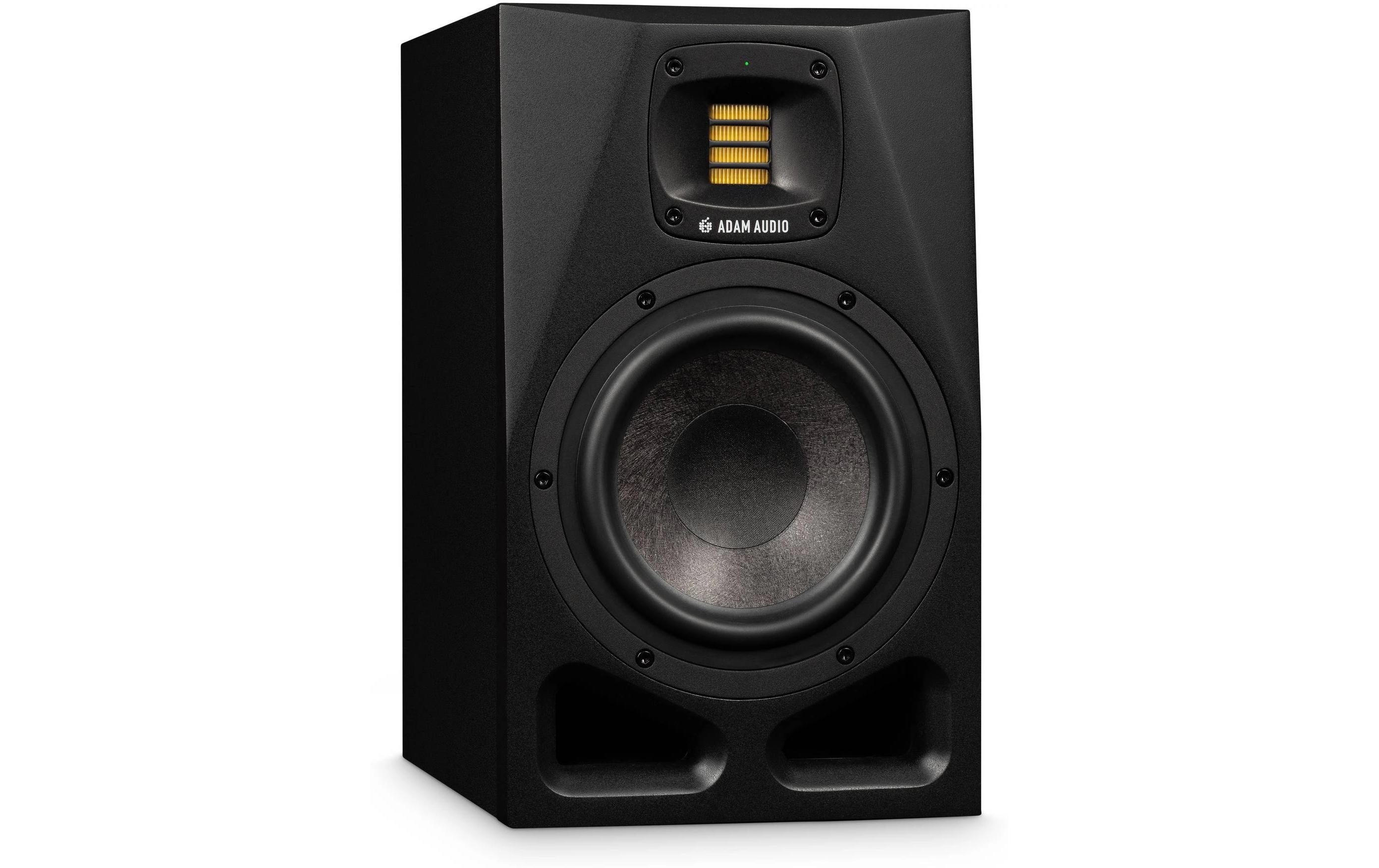 Studiomonitore A7 V Kit 1 Schwarz<br>2x Aktivlautsprecher mit Iso-Pads und Kabel