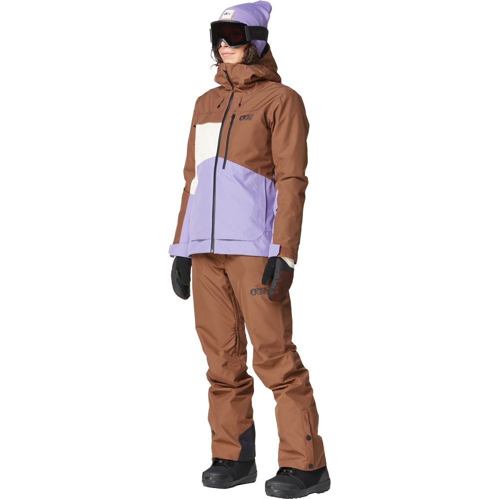 Picture Seen Skijacke Damen cocoa brown