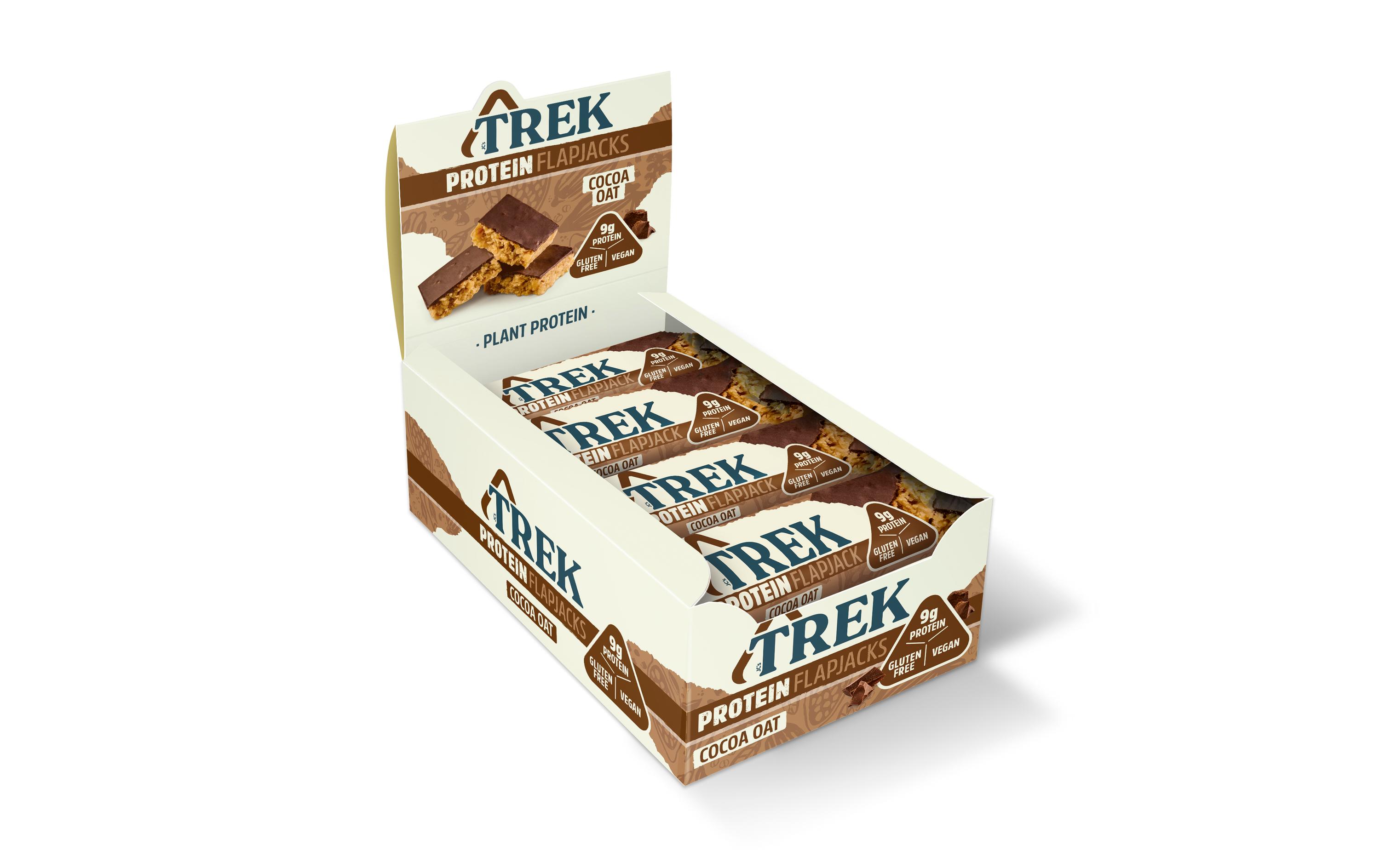 Riegel Flapjack Kakao, 16 x 50 gProtein Haferriegel
