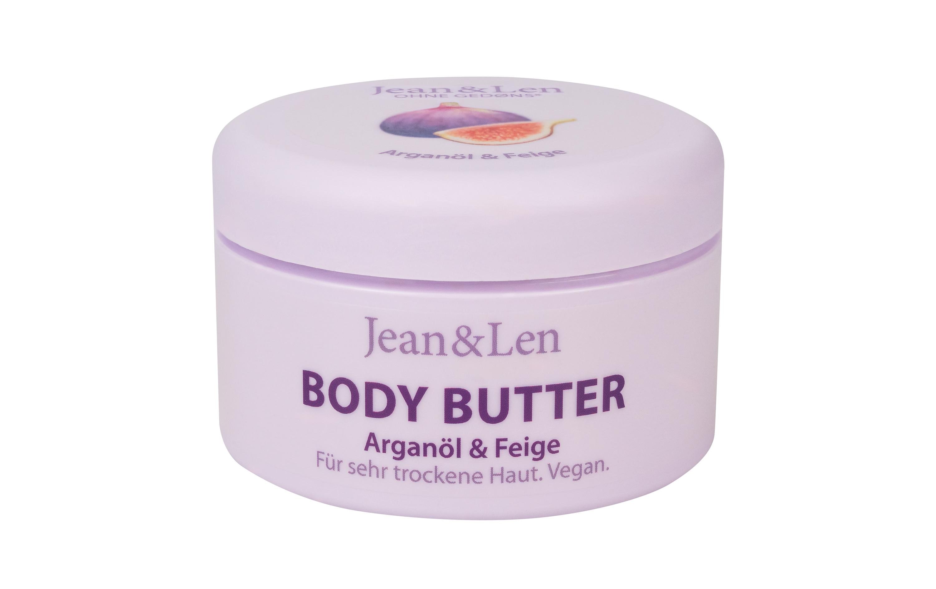 Body Butter Arganöl und Feige 200 ml1 StückNatürliche Körperbutter umschmeichelt trockene Haut mit reichlich Feuchtigkeit