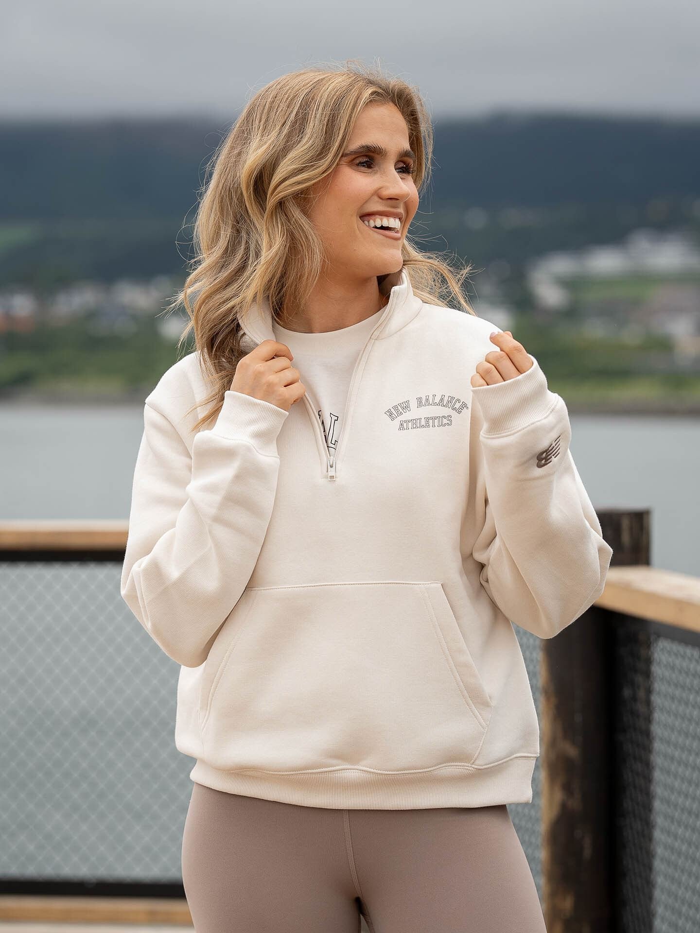 Graphic Quarter Zip