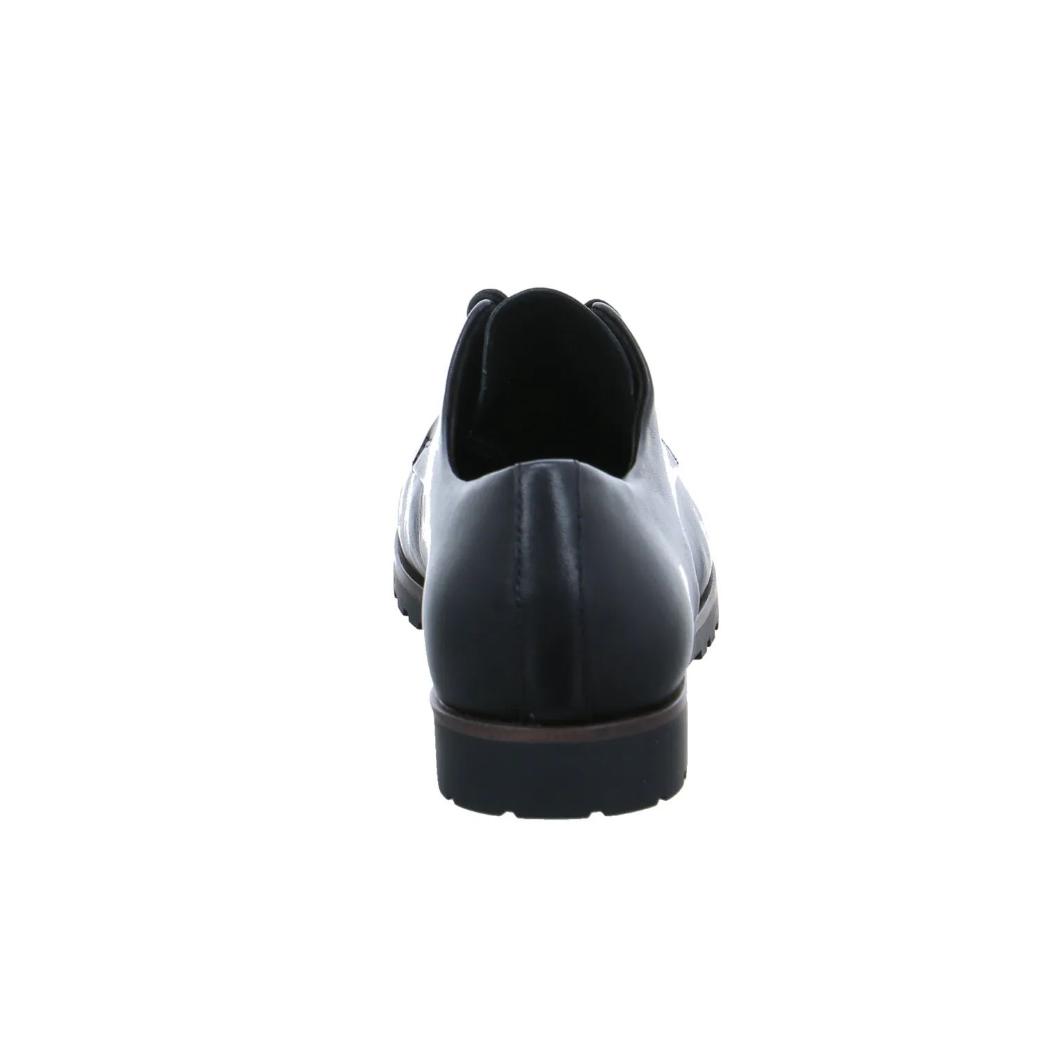 TAMARIS Schnürschuh Schwarz Leder
