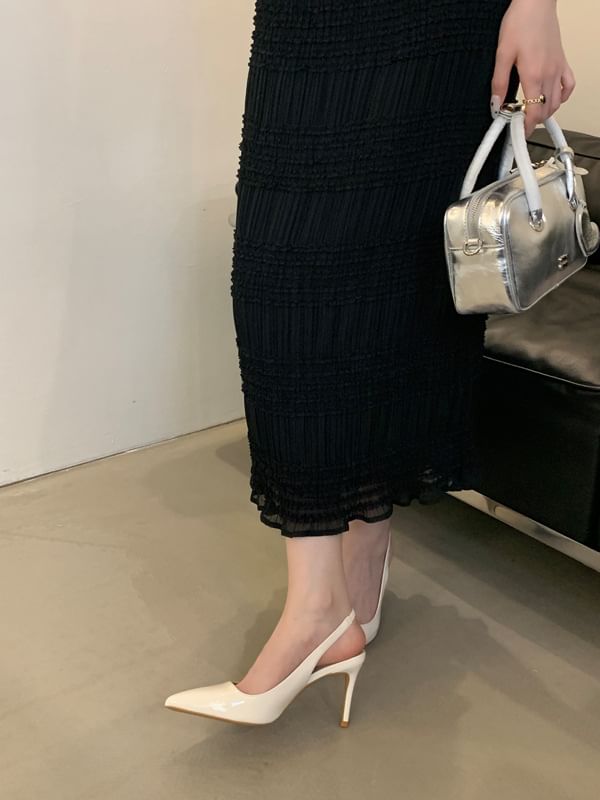 Niuna - Pumps met puntige neus en stilettohak