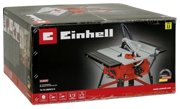 Einhell Einhell TC-TS 2025/2 U bordrundsav Ø250 mm 230V/2000W