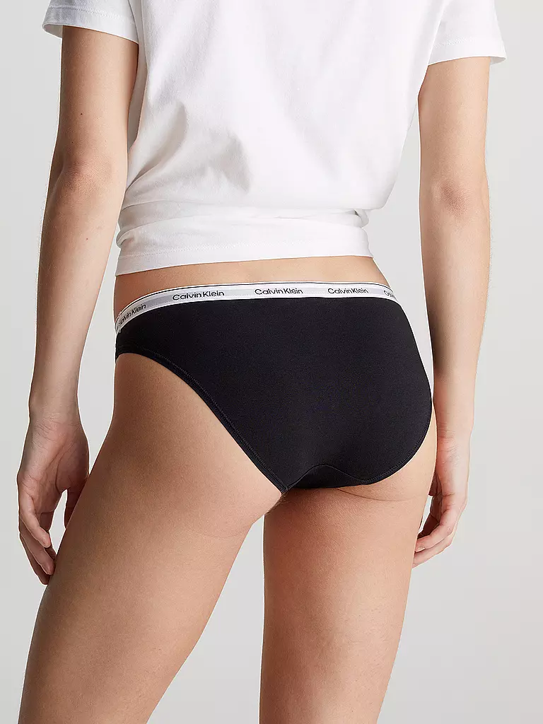 CALVIN KLEIN Slips 3er Pkg. black schwarz