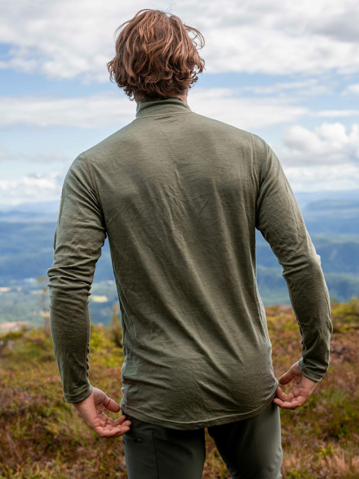 Breeze Merino 150  Zip Neck Man